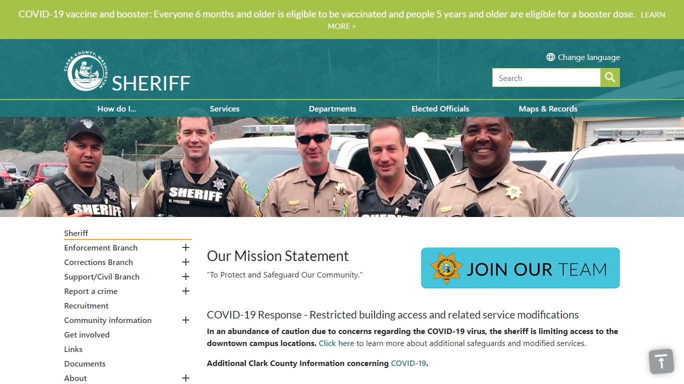 Clark County Sheriff | Clark County